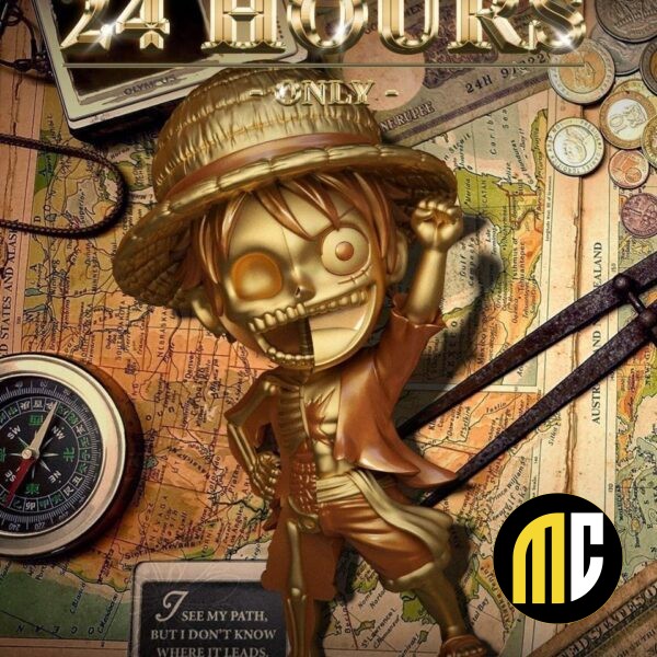 ONE PIECE - Luffy "Treasure Gold Edition" - Figurine XXRAY Plus 20cm
