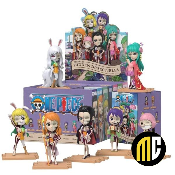 ONE PIECE - Ladies - Freeny's Hidden Dissectibles (Display 6 Fig.)