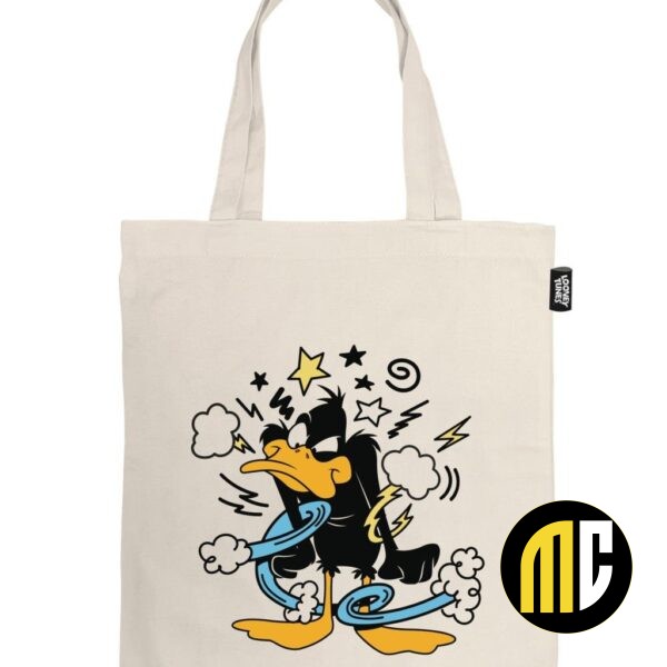 LOONEY TOONS - Daffy Duck - Tote Bag - 41x37cm