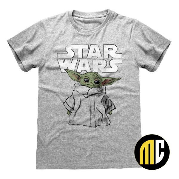 MANDALORIAN - T-Shirt homme - The Child Sketch - (S)