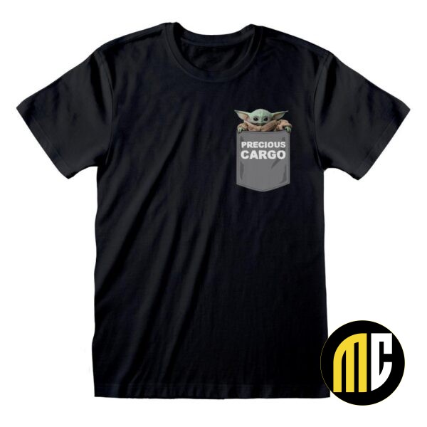 MANDALORIAN - T-Shirt homme - The Child Precious Cargo Pocket - (XL)