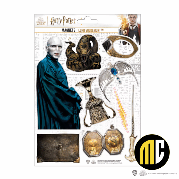 HARRY POTTER - Voldemort - Planche de 9 magnets en mousse