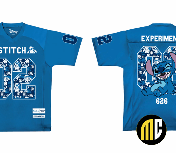 DISNEY - Stitch - T-Shirt Sports US Replica unisex (XS)