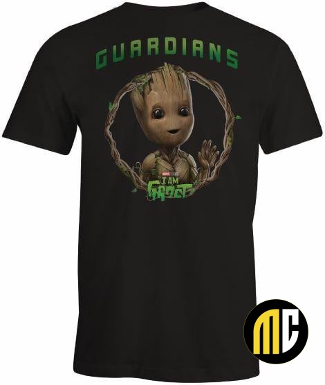 MARVEL - Groot Team - T-Shirt Homme (S)