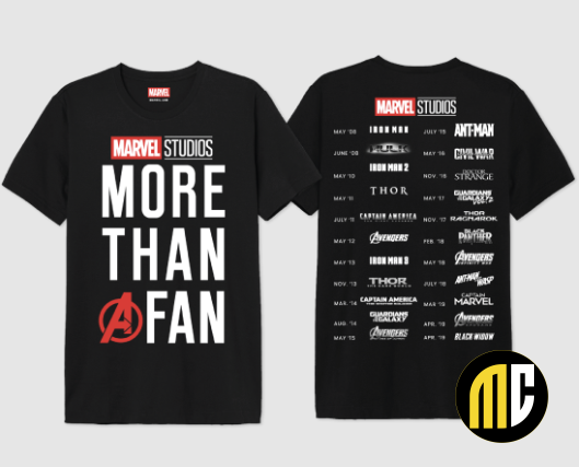 MARVEL - More Than A Fan - T-Shirt Homme (XXL)