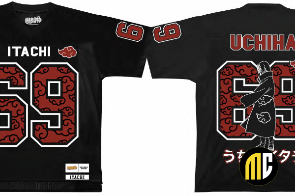 NARUTO - Itachi Akatsuki - T-Shirt Sports US Replica unisex (XL)