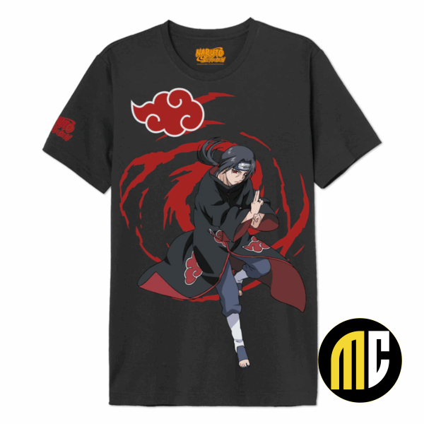 NARUTO SHIPPUDEN - Itashi Akatsuki - T-Shirt Oversize Homme (XS)