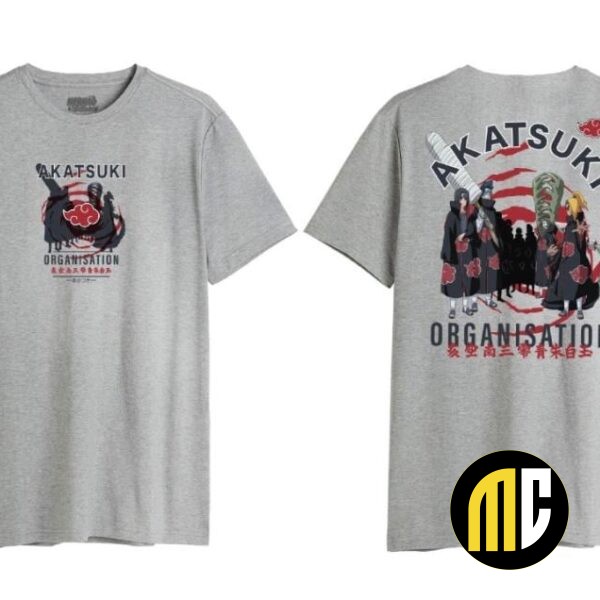 NARUTO - Organisation Akatsuki - T-Shirt Homme (S)