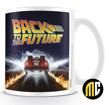 BACK TO THE FUTURE - Mug - 300 ml - Delorean