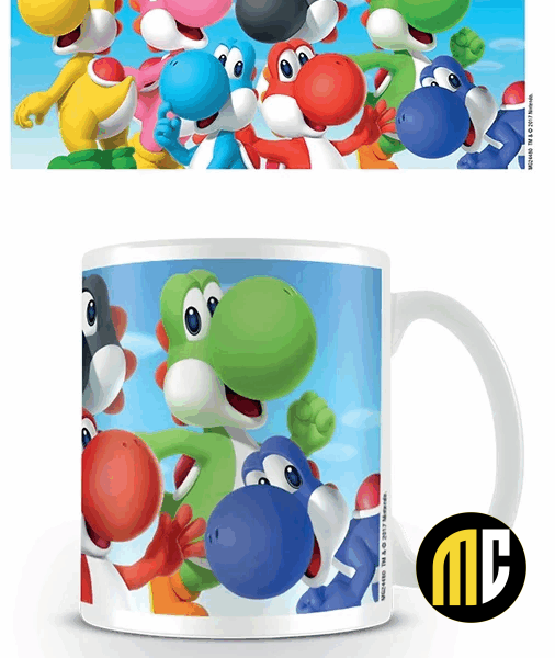 NINTENDO - Mug - 300 ml - Super Mario Yoshi