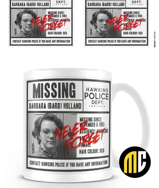 STRANGER THINGS - Missing Barb - Mug 315ml