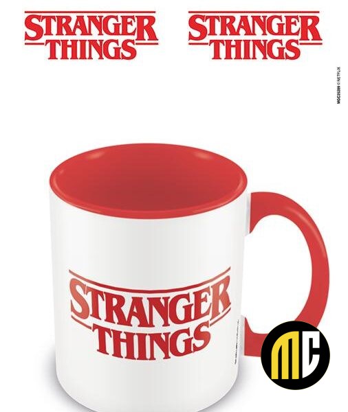 STRANGER THINGS - Logo - Mug intérieur coloré 315ml