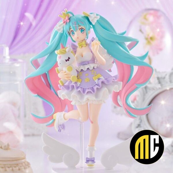 HATSUNE MIKU - Yumekawa Lavender - Statuette Tenitol 21cm
