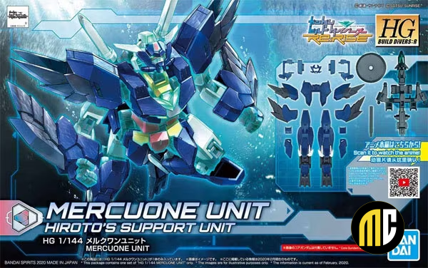 GUNDAM - HGBD:R 1/144 Mercuone Unit Hiroto's Support - Model Kit