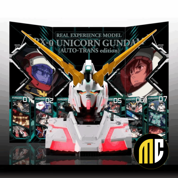 GUNDAM - RX-0 Unicorn Gundam - Buste Model Kit 40cm