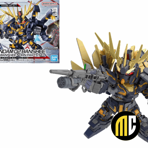 SD GUNDAM -Cross Silhouette Unicorn 02 Banshee & Norn Parts -Model Kit