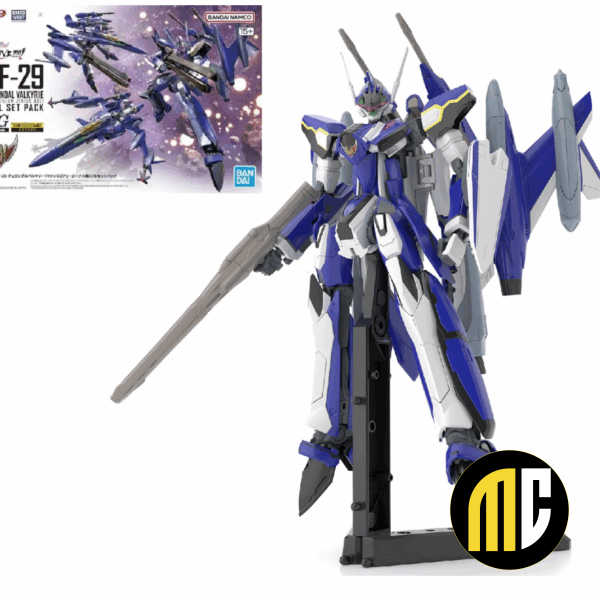 MACROSS - HG 1/100 YF-29 Durandal Valkyrie Full Set - Model Kit