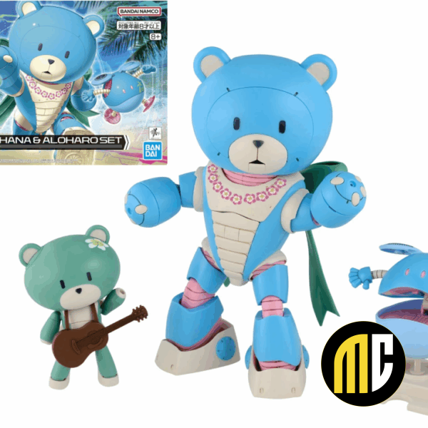 GUNDAM - HG 1/144 Beargguy Ohana & Aloharo Set - Model Kit