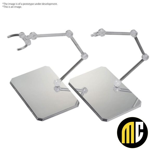 GUNDAM - Action Base 6 (Clear Color) Mirror Stickers Set - Model Kit