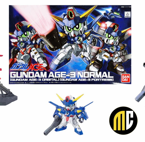 GUNDAM - SD Gundam BB Senshi Gundam Age-3 - Model Kit