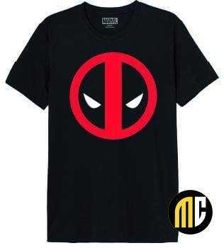 MARVEL - Deadpool Logo Puff - T-Shirt Homme (XXL)
