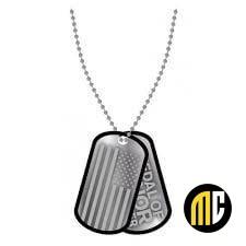 MEDAL OF HONOR WARFIGHTER - Dog Tags Flag and Logo