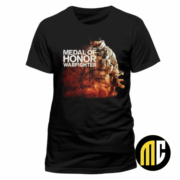 MEDAL OF HONOR WARFIGHTER  - T-Shirt Black - Character (M)