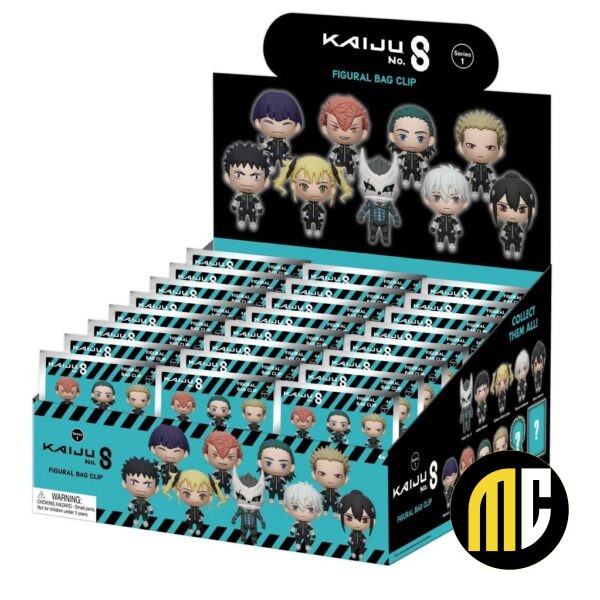 Kaiju No 8 - 3D Foam Bag Clip (Display 24 Pcs)