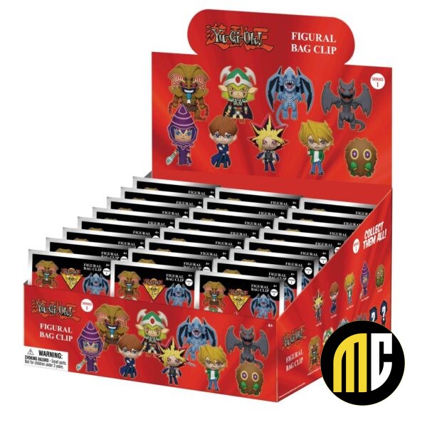 Yu-Gi-Oh - 3D Foam Bag Clip (Display 24 Pcs)