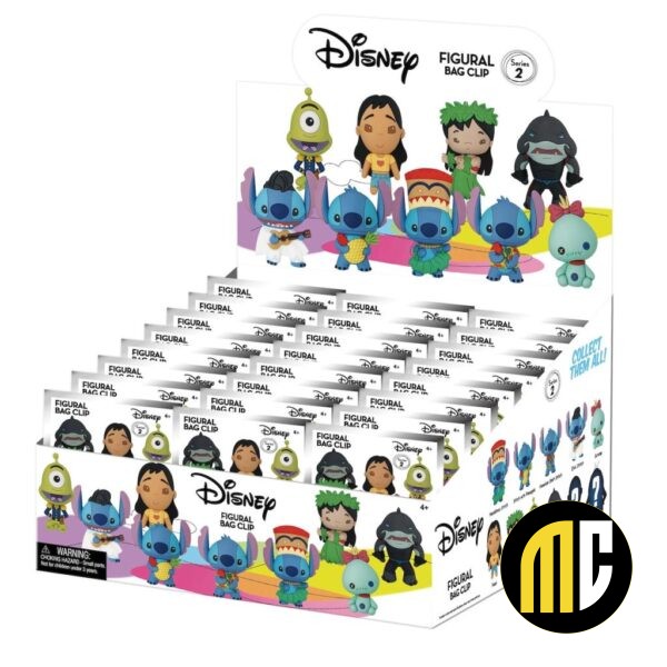 FRIENDS - Series 2 - 3D Foam Bag Clip (Display 24 Pcs)