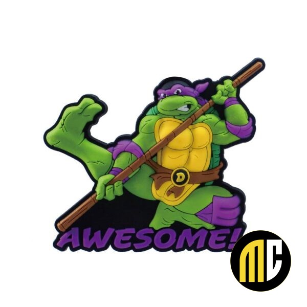 LES TORTUES NINJAS - Donatello - Soft Touch Magnet