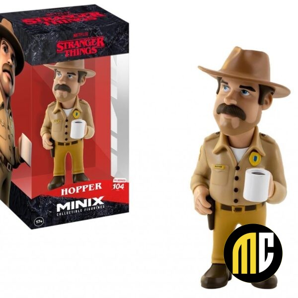 STRANGER THINGS - Hopper - Figurine Minix 12cm