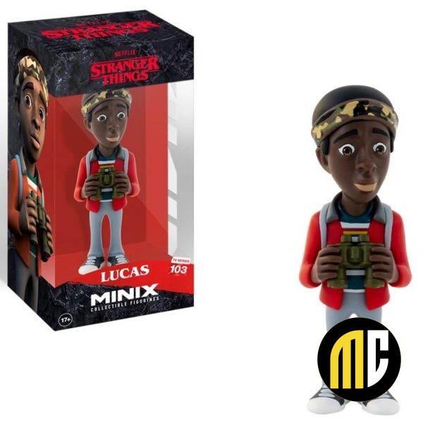 STRANGER THINGS - Lucas - Figurine Minix 12cm