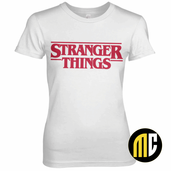 STRANGER THINGS - Logo - T-Shirt Femme (XXL)