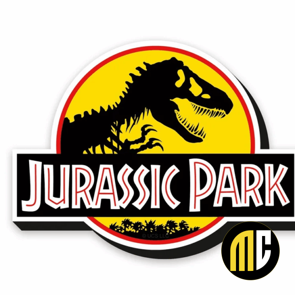 JURASSIC PARK - Logo - Gros aimant