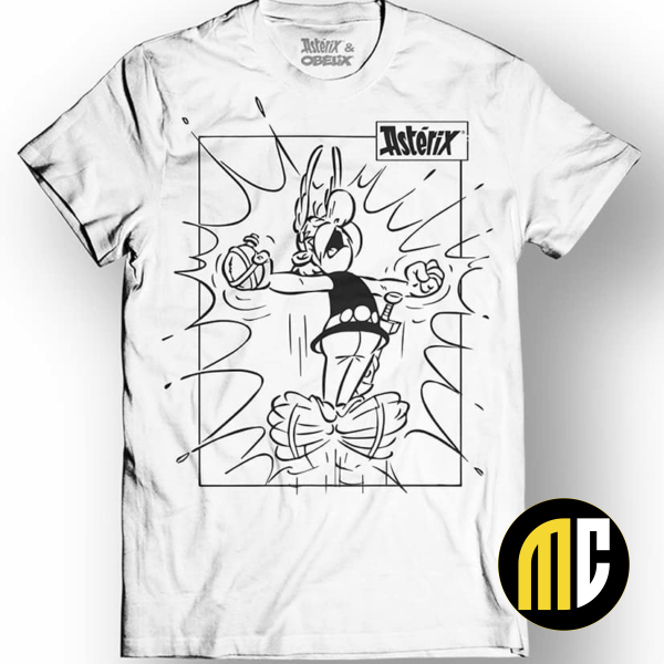 ASTERIX & OBELIX - T-Shirt - Power - White (S)
