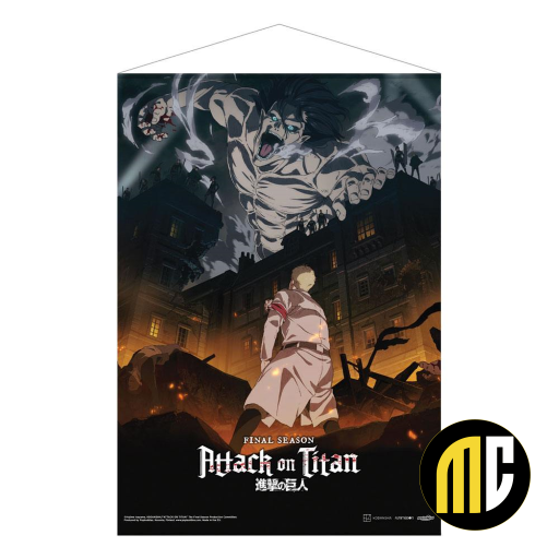 ATTACK ON TITAN : THE FINAL SEASON - Visual 1 - Wallscroll 50X70cm