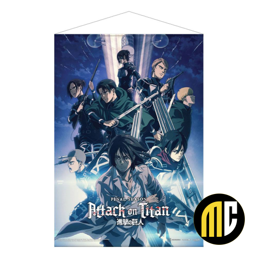 ATTACK ON TITAN : THE FINAL SEASON - Visual 2 - Wallscroll 50X70cm