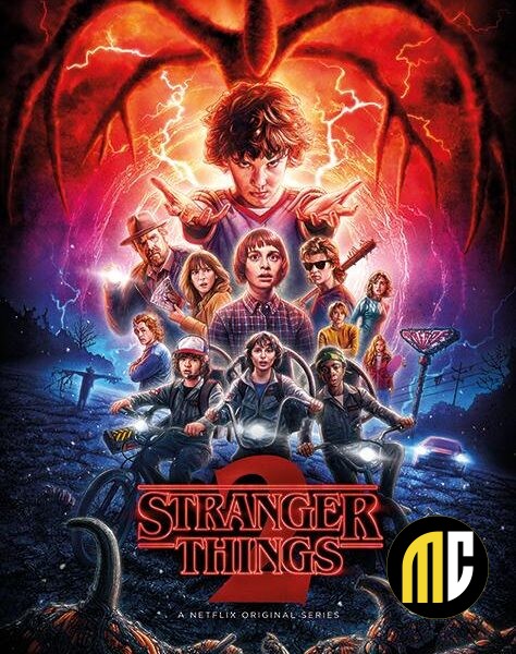 STRANGER THINGS - Poster 61x91 - Saison 2