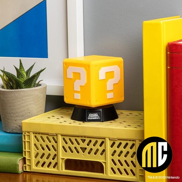 NINTENDO - Block Question - Lampe Icon - 10cm