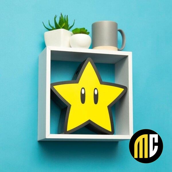 SUPER MARIO - Super Star - Lampe décorative USB
