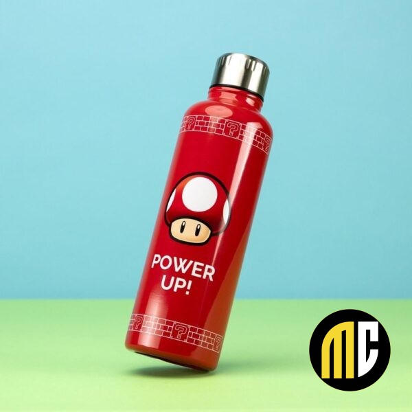 SUPER MARIO - Power Up - Gourde en métal 500ml