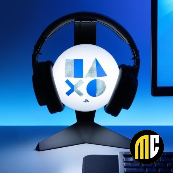 PLAYSTATION - Icones - Support pour casque avec Lampe