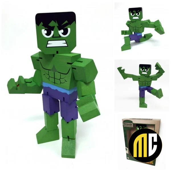 MARVEL - Wooden Figure - Hulk - 20Cm