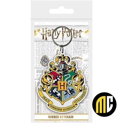 HARRY POTTER - Porte-Clés Caoutchouc - Hogwart's Crest