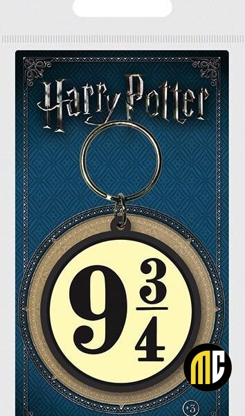 HARRY POTTER - Porte-Clés Caoutchouc - 9 3/4