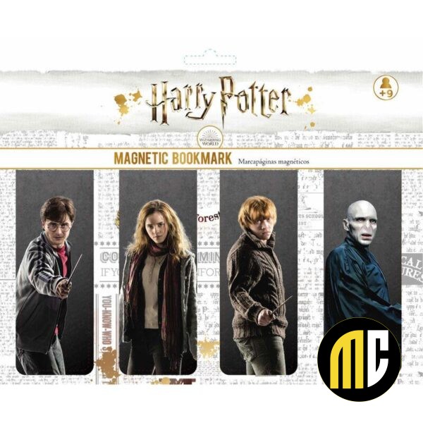HARRY POTTER - Personnages - Ensemble de Marque-Pages Magnétiques