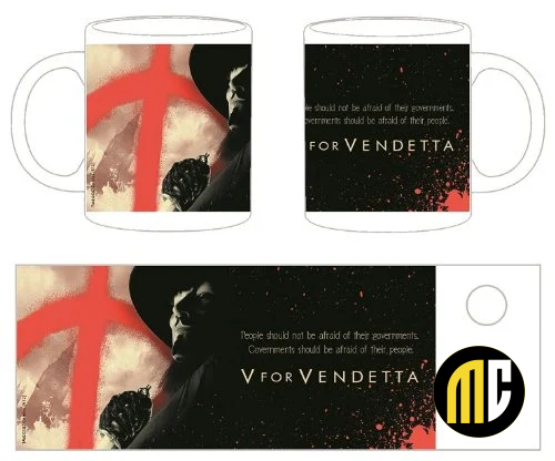 VENDETTA - Mug - Governments Ceramic Vendetta