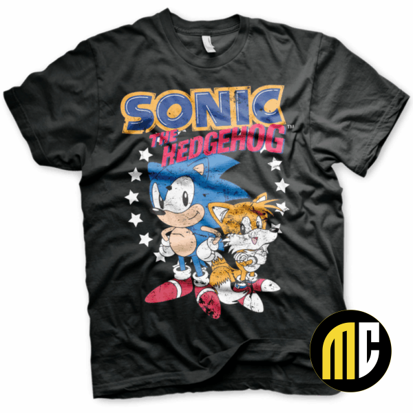 SONIC - Sonic & Tails - T-Shirt (XXL)