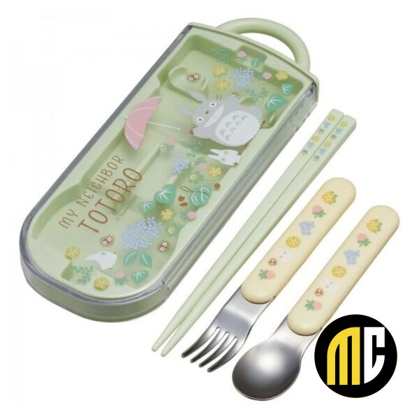 STUDIO GHIBLI -Mon voison Totoro -Set baguettes cuillère et fourchette